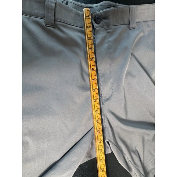 Grand Slam Performance Golf Shorts Mens 40 Gray Flat Front Stretch - Picture 6 of 9